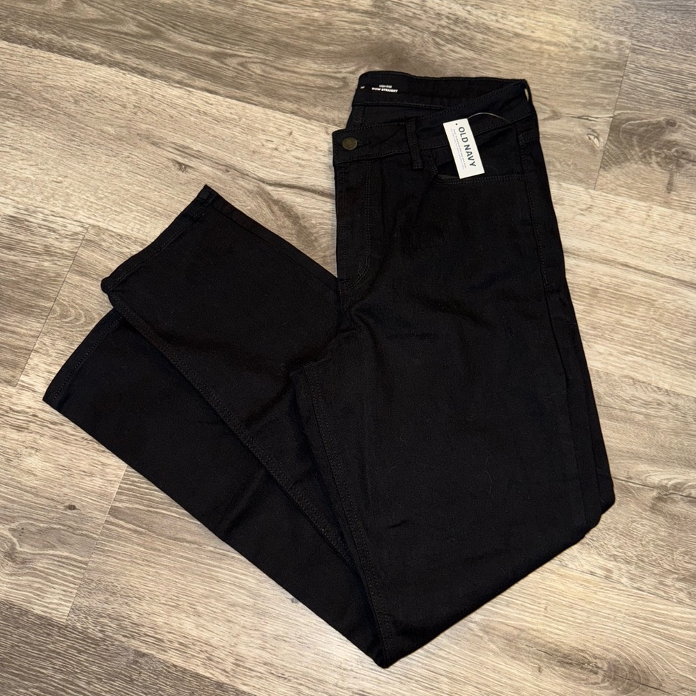 NWT Old Navy High Rise WOW Straight Jeans
